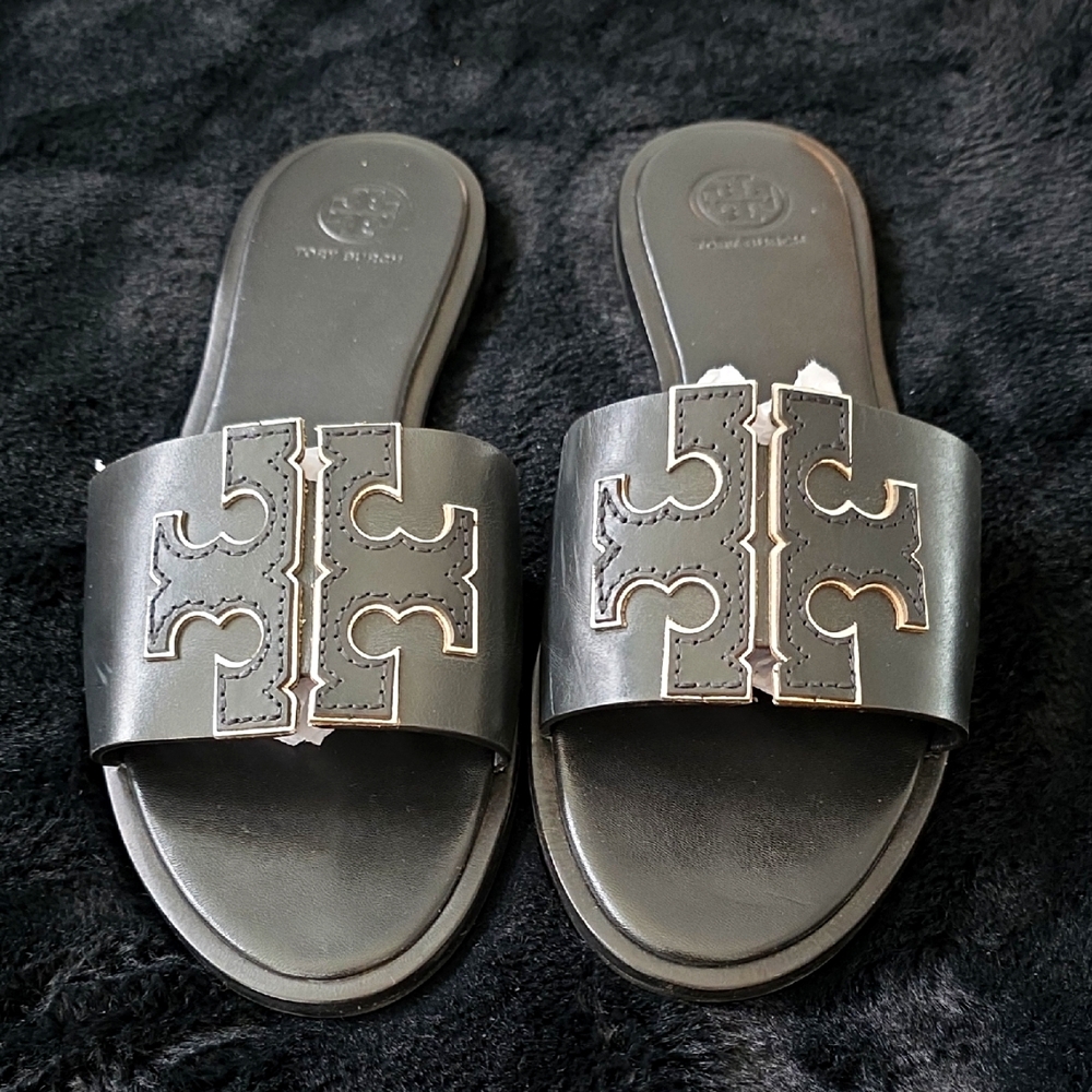 Black Tori Burch Sandals